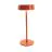 Eglo Tischlampe Simeri Stahl Orange 3W 250lm - 830-860 Abstimmbares Weiß | IP44 - Touch Dimmbar - USB-C