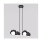 Emibig Pendelleuchte Boom Stahl Schwarz | Geeignet für 4x G9 - Max 8W
