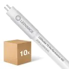Mehrfachpackung 10x Ledvance LED Röhre T5 Performance (Mains AC) High Output 26W 4000lm - 840 Kaltweiß | 145cm - Ersatz Für 49W